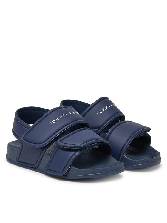 Tommy Hilfiger Tommy Hilfiger Sandały T1X2-33913-1172 M Granatowy