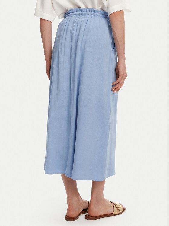 ONLY ONLY Midi suknja Solvi 15338678 Svijetloplava Regular Fit