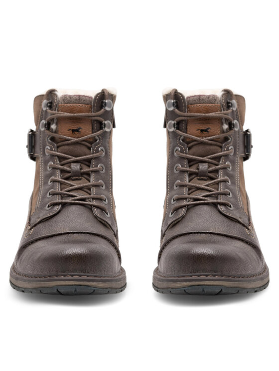 Mustang Mustang Schnürschuhe 4157-605 Braun