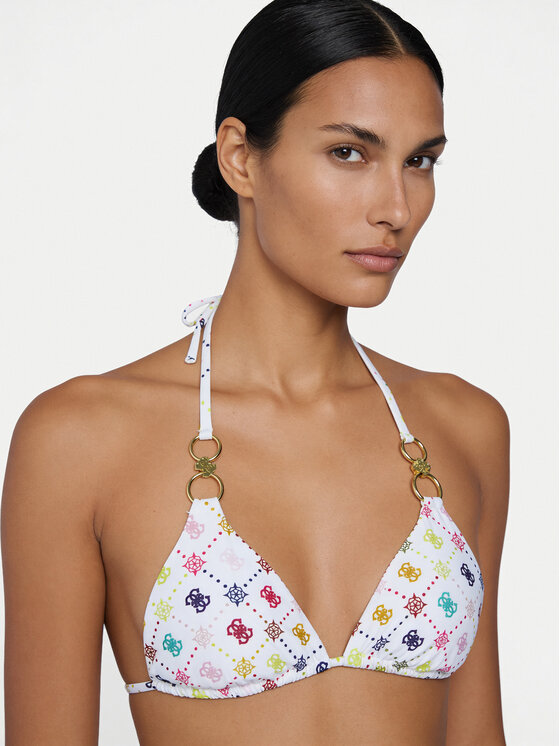Guess Guess Bikini partea de sus E6GJ37 MC04R Alb