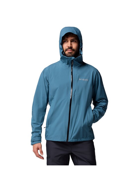 Columbia Columbia Kurtka outdoor 207106 Niebieski Regular Fit