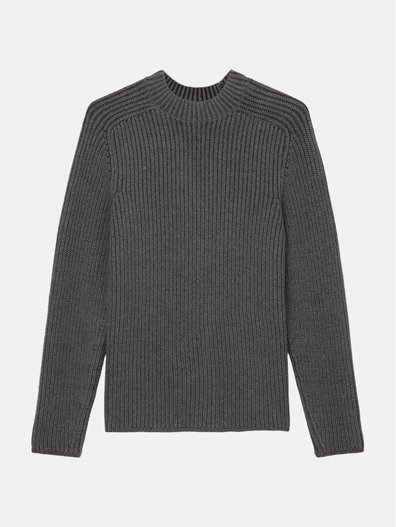 Marc O'Polo Marc O'Polo Sweter 429 6018 60318 Szary Regular Fit