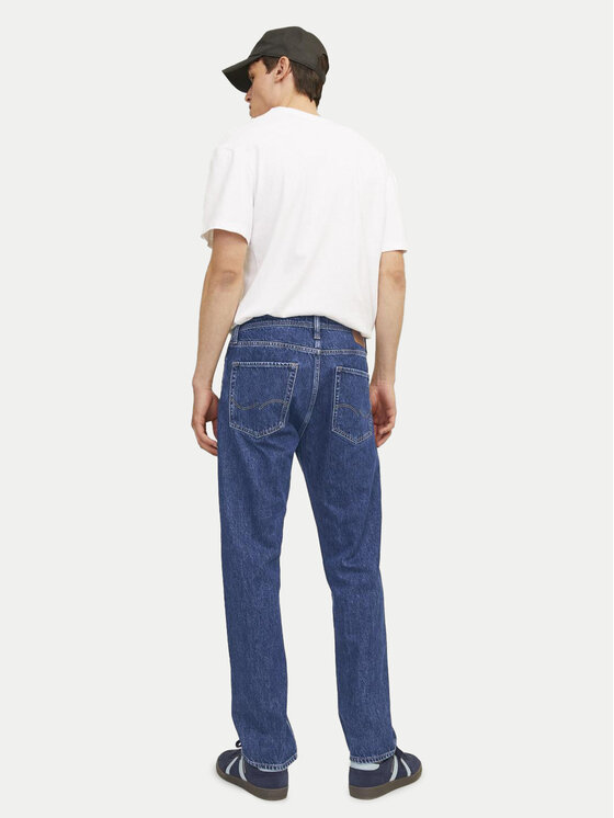 Jack&Jones Jack&Jones Džinsai Chris 12258101 Mėlyna Relaxed Fit