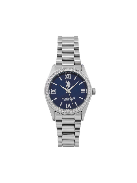 U.S. Polo Assn. U.S. Polo Assn. Часовник Melanie USP8460BL Сребрист