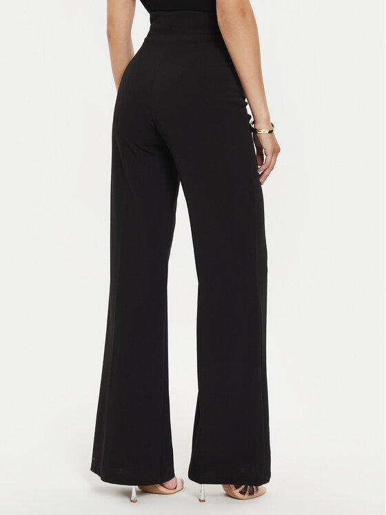 Rinascimento Rinascimento Штани з тканини CFC0019595002 Чорний Regular Fit