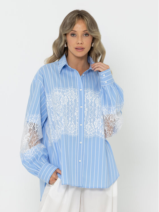 LIDIA KALITA LIDIA KALITA Koszula Dorothy Biały Loose Fit