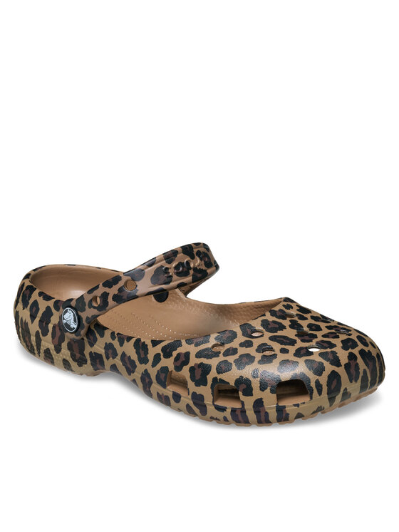 Crocs Crocs Balerina Classic Animal Ballet 212478 Barna