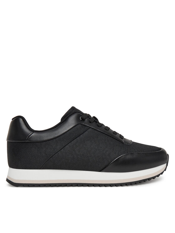 Calvin Klein Calvin Klein Sneakersy Runner Lace Up - Jacq HW0HW02413 Čierna
