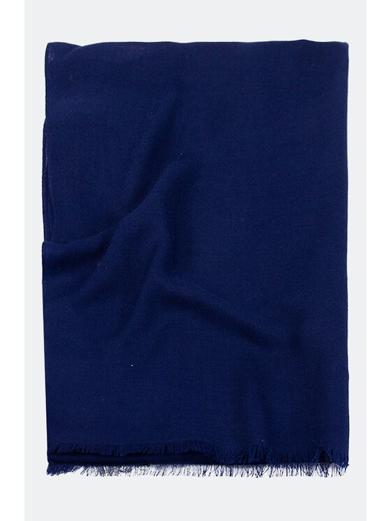 ALLORA BE UNIQUE ALLORA BE UNIQUE Scialle 100% wool Blu scuro