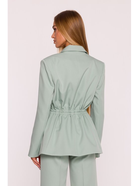 Made of Emotion Made of Emotion Marynarka M873 Zielony Modern Slim Fit