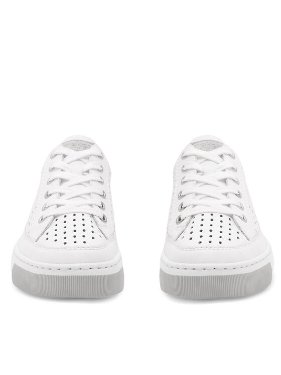 Rieker Rieker Sneakersy L8849-80 Bílá