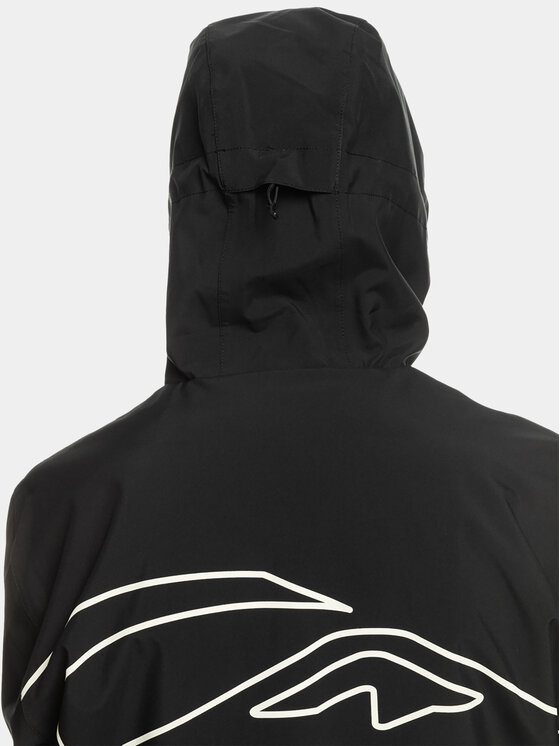 Quiksilver Quiksilver Geacă outdoor High In Th Hood EQYTJ03436 Negru Regular Fit