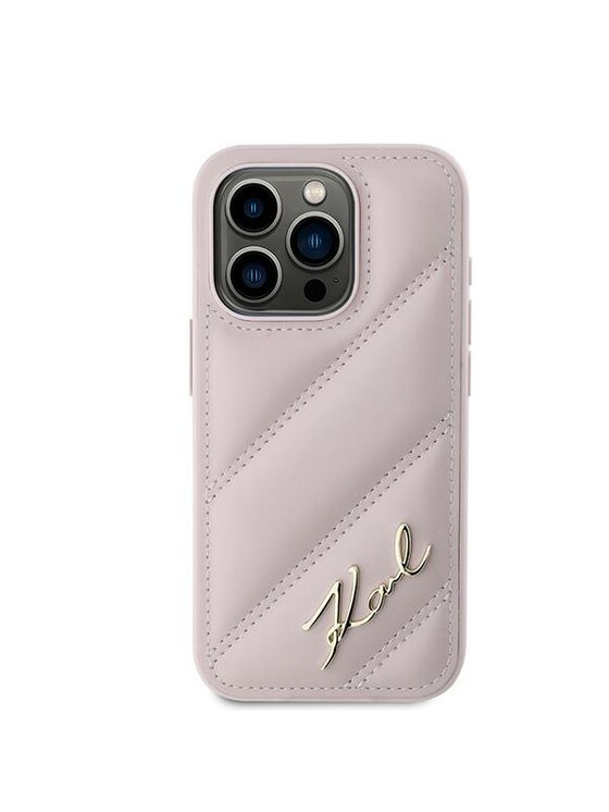 KARL LAGERFELD KARL LAGERFELD Etui na telefon Apple iPhone 15 Pro Max Różowy