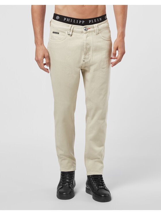 PHILIPP PLEIN PHILIPP PLEIN Jeans 4723 Beige Slim Fit