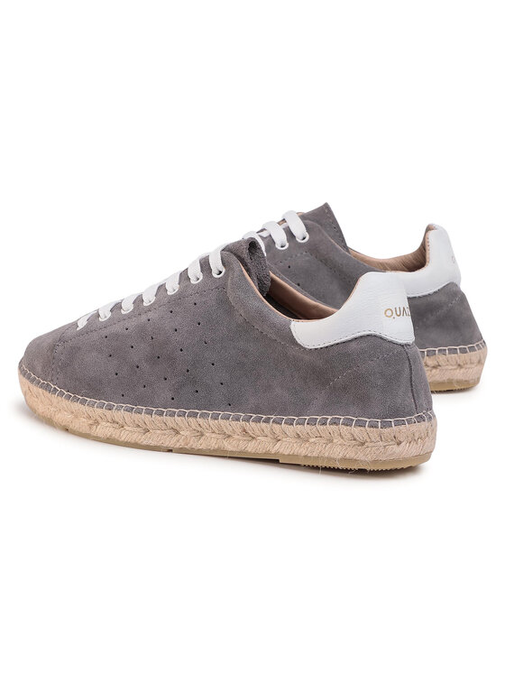 QUAZI QUAZI Espadryle QZ-63-04-000621 Szary