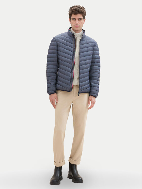 Tom Tailor Tom Tailor Demisezoninė striukė 1041312 Mėlyna Regular Fit