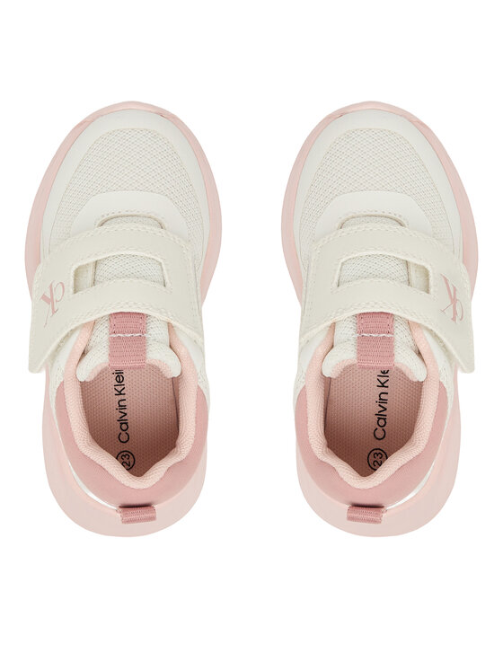 Calvin Klein Calvin Klein Sneakersy Velcro V1A9-83230-1843A708 M Biela