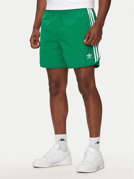 adidas adidas Sportovní kraťasy adicolor Classics Sprinter IM4424 Zelená Regular Fit