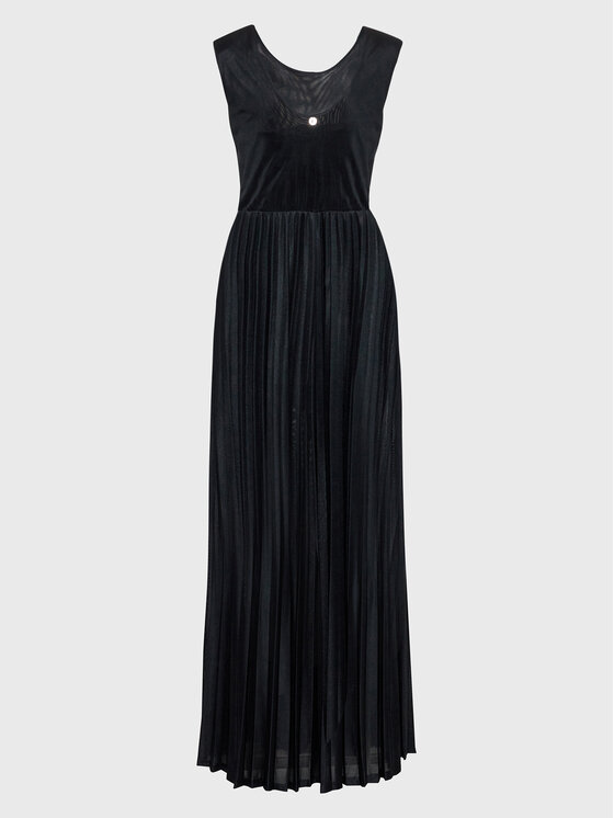 Kontatto Kontatto Abendkleid M1419 Schwarz Regular Fit
