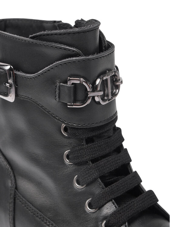 TWINSET TWINSET Ορειβατικά παπούτσια Anfibio 242GCJ M Μαύρο