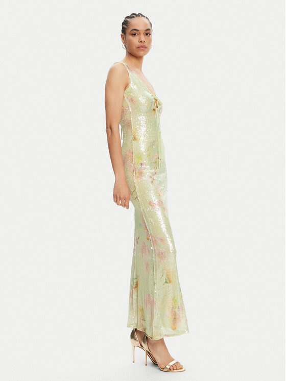 BARDOT BARDOT Koktel haljina Eloda 59954DB Zelena Regular Fit