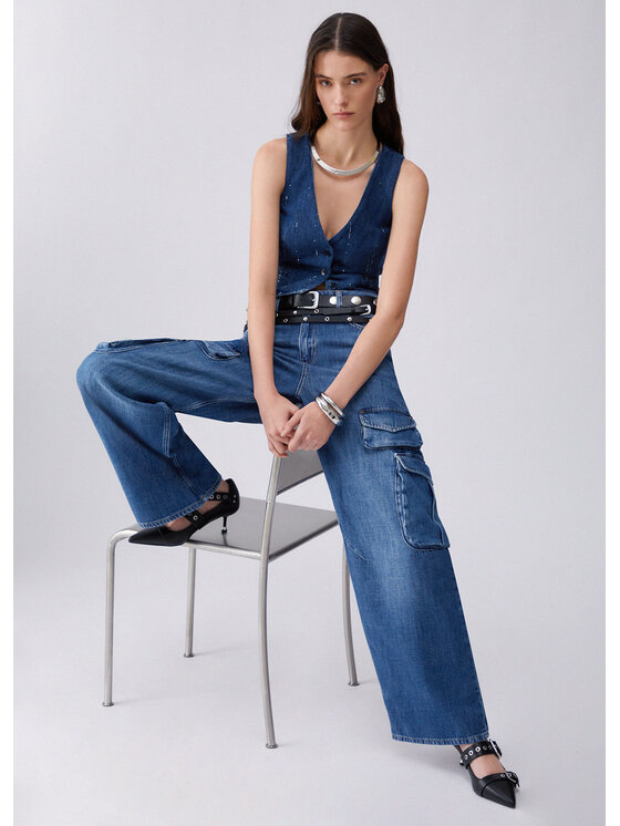 Liu Jo Liu Jo Jeansy UA6333DS08279034 Niebieski jasny Regular Fit