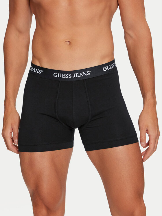 Guess Jeans Guess Jeans Set de boxeri﻿ M4BZ45 K6YW1 Negru