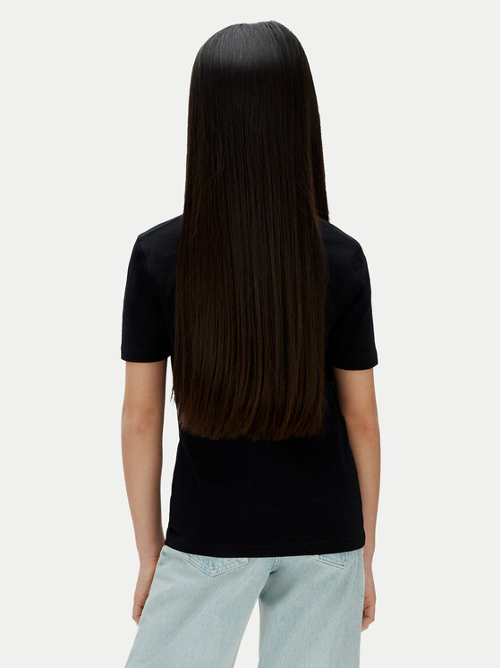 Calvin Klein Jeans Calvin Klein Jeans Тишърт Inst Logo LV1CKSJA29 Черен Regular Fit