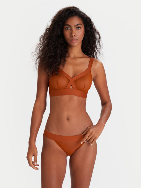 DKNY DKNY Klašične gaćice DK8945 Smeđa