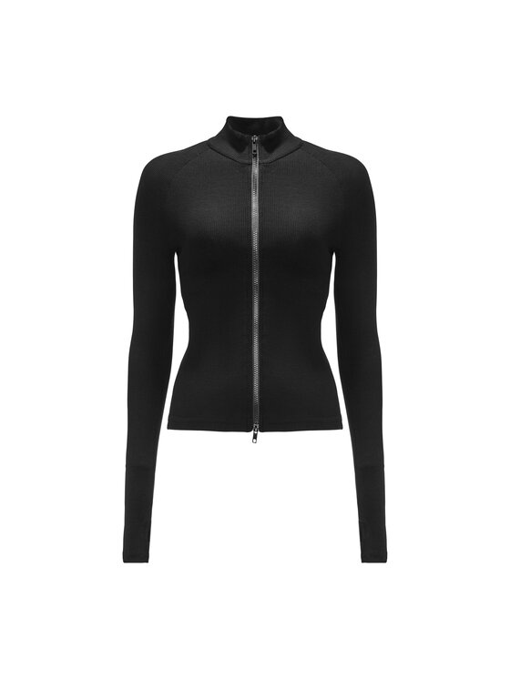 La Mania La Mania Mikina LUXE Čierna Active Fit