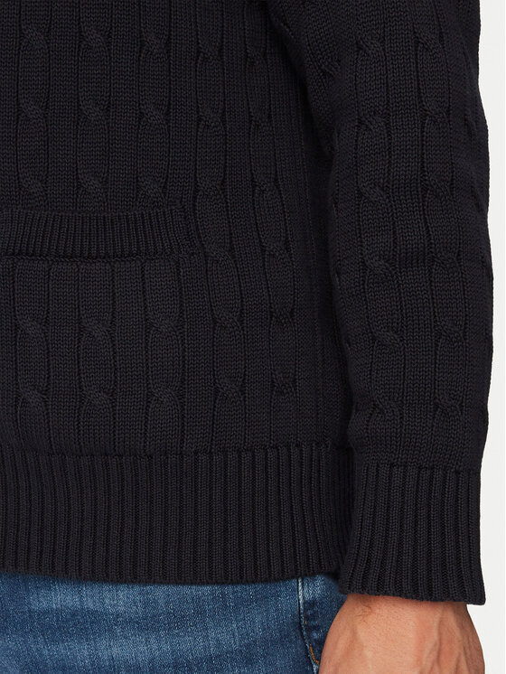 Tommy Hilfiger Tommy Hilfiger Кардиган MW0MW44756 Тъмносин Regular Fit
