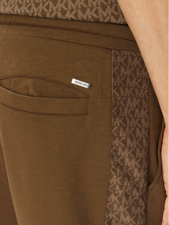 MICHAEL Michael Kors MICHAEL Michael Kors Pantaloni trening CF552Q65MF Kaki Regular Fit