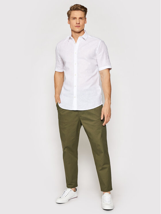 Only & Sons Only & Sons Košulja Caiden 22009885 Bijela Slim Fit