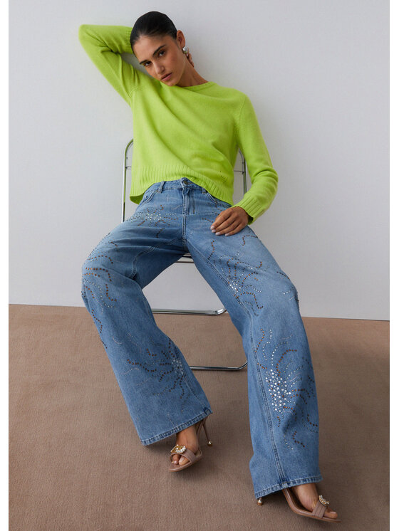 Liu Jo Liu Jo Maglione WA6290MA73R30540 Giallo Regular Fit