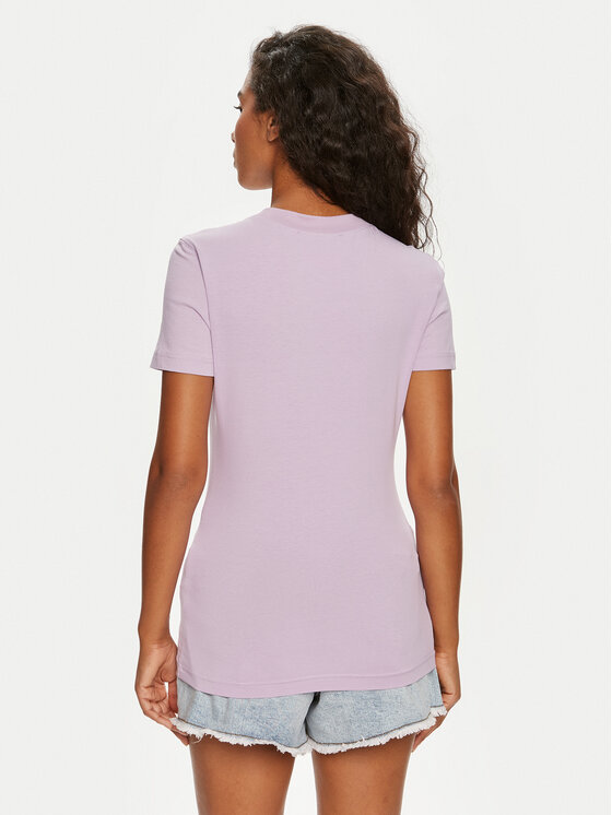 Versace Jeans Couture Versace Jeans Couture T-särk 76HAHT02 Lilla Slim Fit
