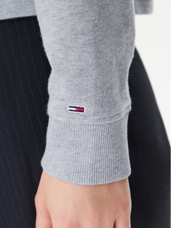 Tommy Jeans Tommy Jeans Mikina Varsity DW0DW20312 Šedá Relaxed Fit