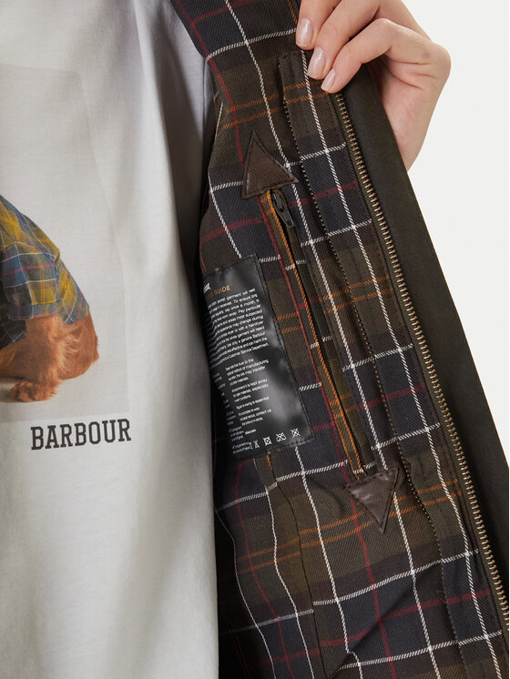 Barbour Barbour Риза-яке Classic Beadnell LWX0668OL71 Зелен Regular Fit