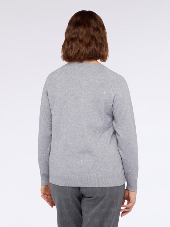 Fiorella Rubino Fiorella Rubino Maglione M720L008102N013 Grigio Regular Fit