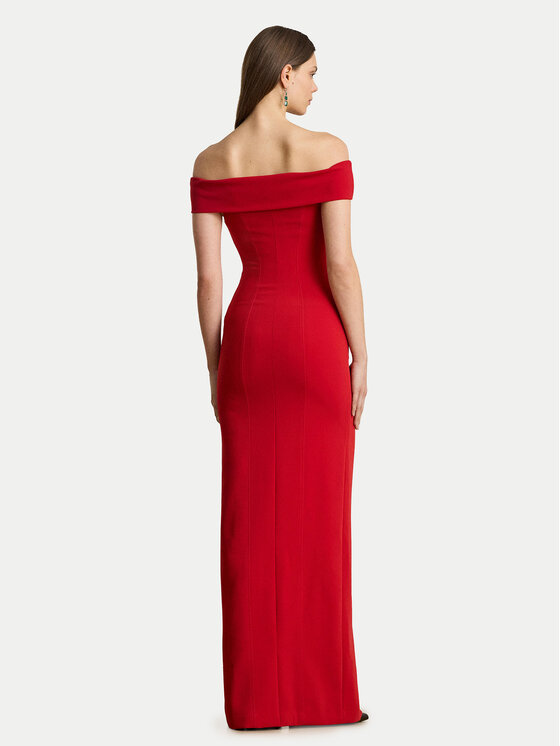 LAUREN RALPH LAUREN LAUREN RALPH LAUREN Sukienka wieczorowa 253982109004 Czerwony Slim Fit