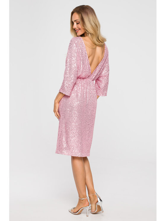 Made of Emotion Made of Emotion Abito da cocktail M716 Rosa Premium Fit
