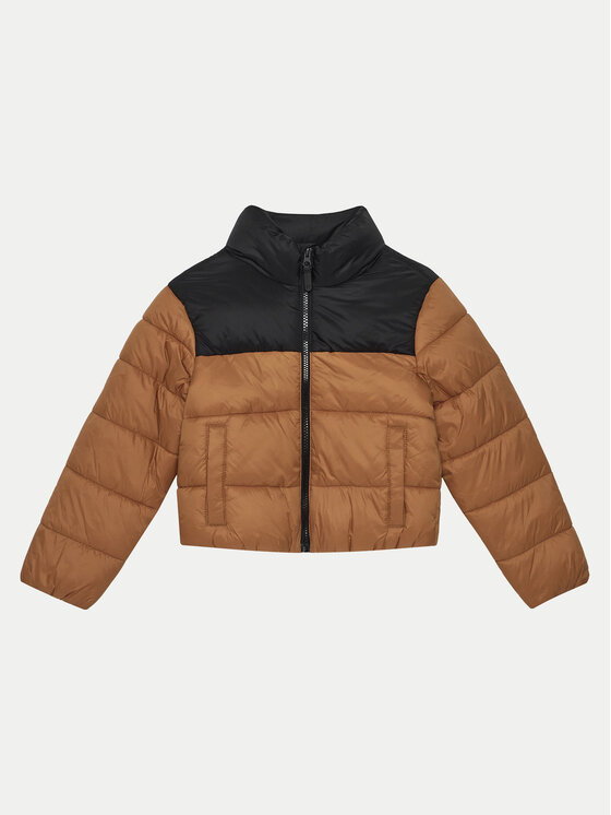 4F Zimné bundy 4FJWAW24TDJAM461 Hnedá Regular Fit