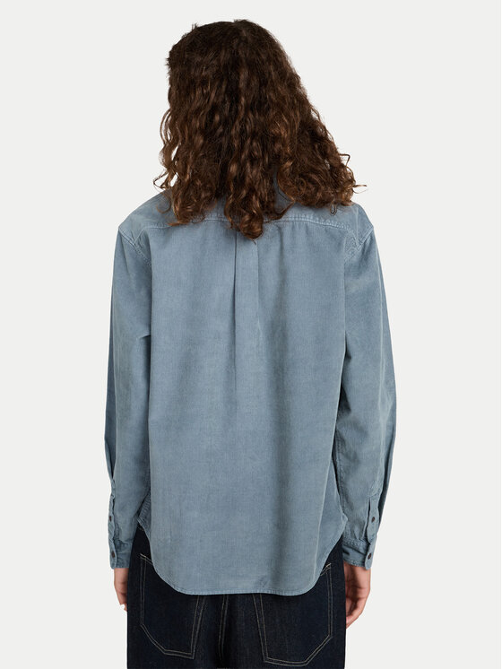 Element Element Särk Button Down Regular Corduroy ELYWT00187 Sinine Regular Fit