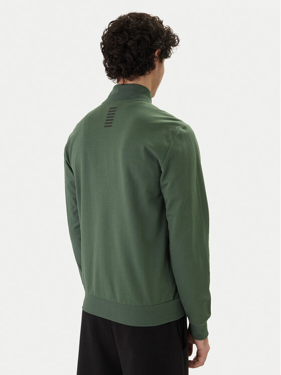 EA7 Emporio Armani EA7 Emporio Armani Felpa 8NPM31 PJVRZ U7260 Verde Regular Fit