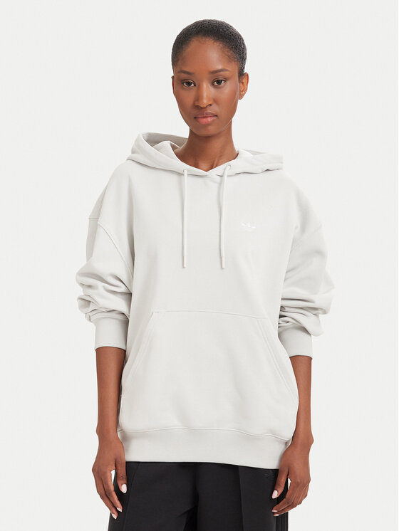 adidas Hanorac Essentials KT4722 Gri deschis Oversize