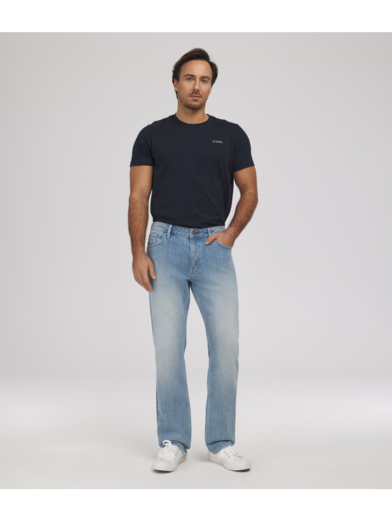 Lee Cooper Lee Cooper Jeansy JEANS M MARCUS 3259 LIGHT USED Niebieski Regular Fit
