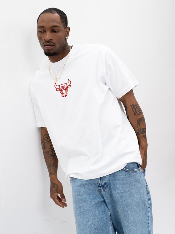 MyStars MyStars T-Shirt 132192 Biały Oversize