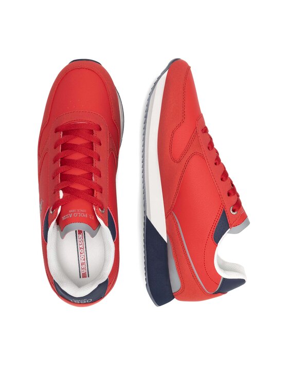 U.S. Polo Assn. U.S. Polo Assn. Sneakersy NOBIL003M/CHY4 Czerwony