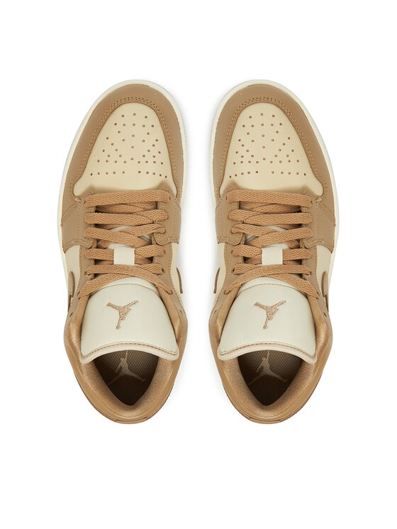 Nike Nike Сникърси Air Jordan 1 Low DC0774 203 Бежов