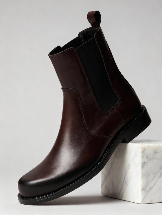 GINO ROSSI Gino Rossi Klassische Stiefeletten C-MASSI-25650 Dunkelrot