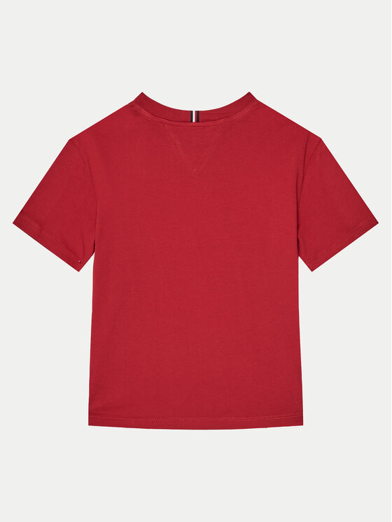 Tommy Hilfiger Tommy Hilfiger Футболка KB0KB09601 S Червоний Regular Fit